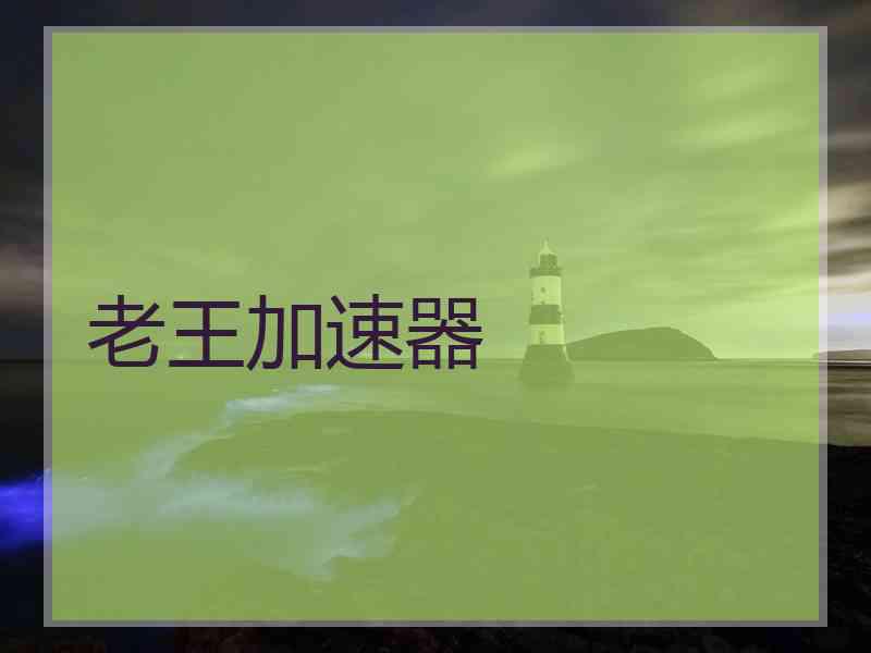 老王加速器
